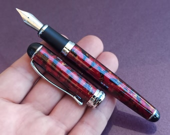 JINHAO 18KGP Nib Fountain Pen, Collectible Pen, Gift Pen, Vintage Fountain Pen, Fountain Pen, Antique Pen, Old Fountain Pen, Gold Filled Nib