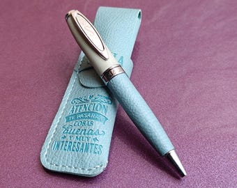 H&H SILVIA Ballpoint Pen, Ballpoint Pen, Vintage Ballpoint Pen, Retro Ballpoint Pen, Original Pen, Chrome Plated Pen