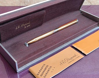 925シルバー S.T. Dupont ボールペン オリジナルボックス入り