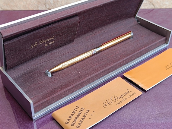 925シルバー S.T. Dupont ボールペン オリジナルボックス入り