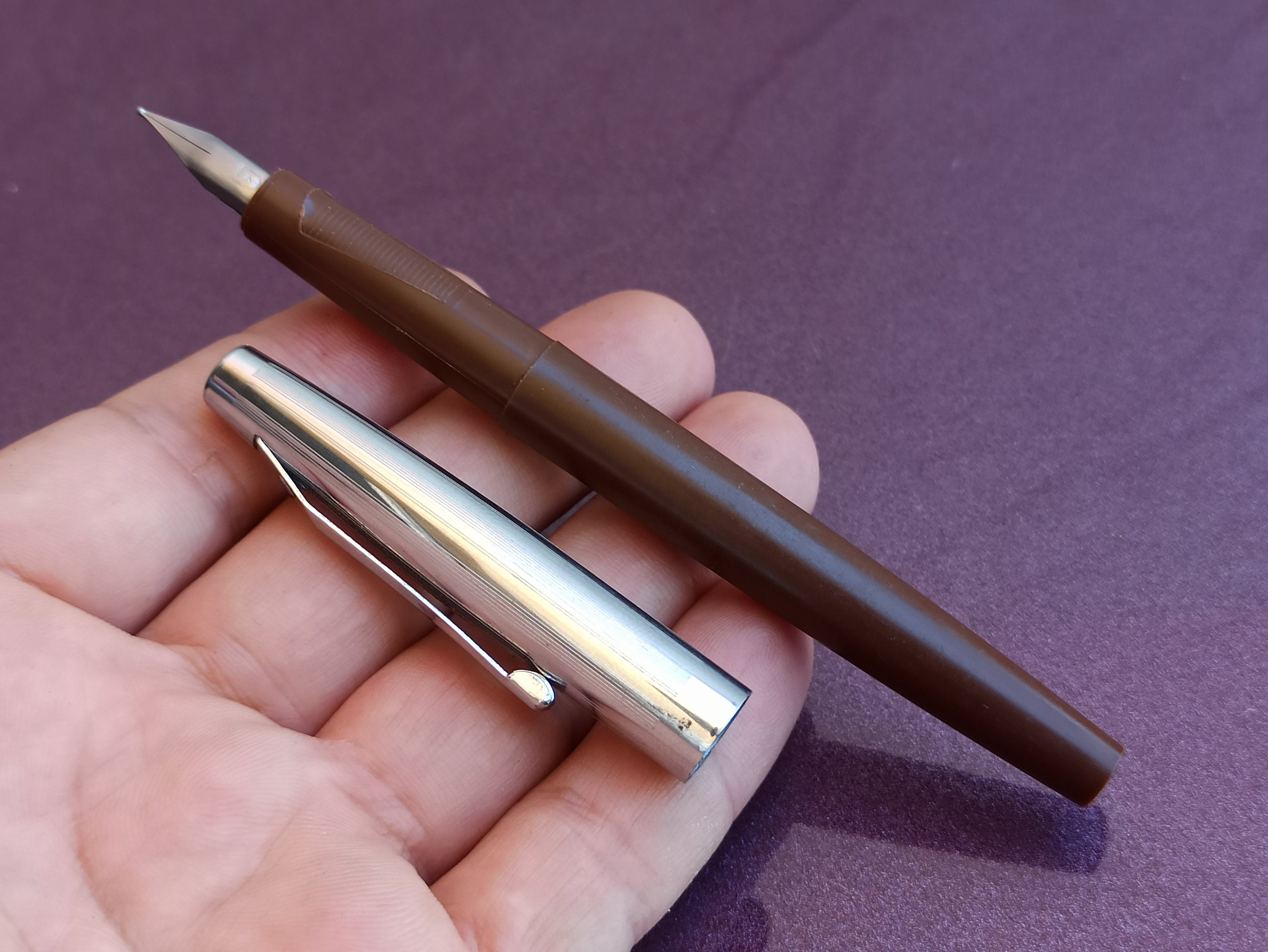 オーデン万年筆　R14K　1970年代　14KT　WODEN　FINE　PEN オーデン万年筆 R14K 1970年代 14KT WODEN FINE PEN