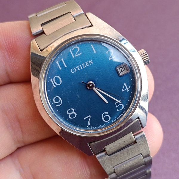 1980 Citizen Mechanical Watch, Automatic Watch, Vintage Watch, Collectible Watch, Original Citizen Watch, Retro Mechanical Watch, Japan