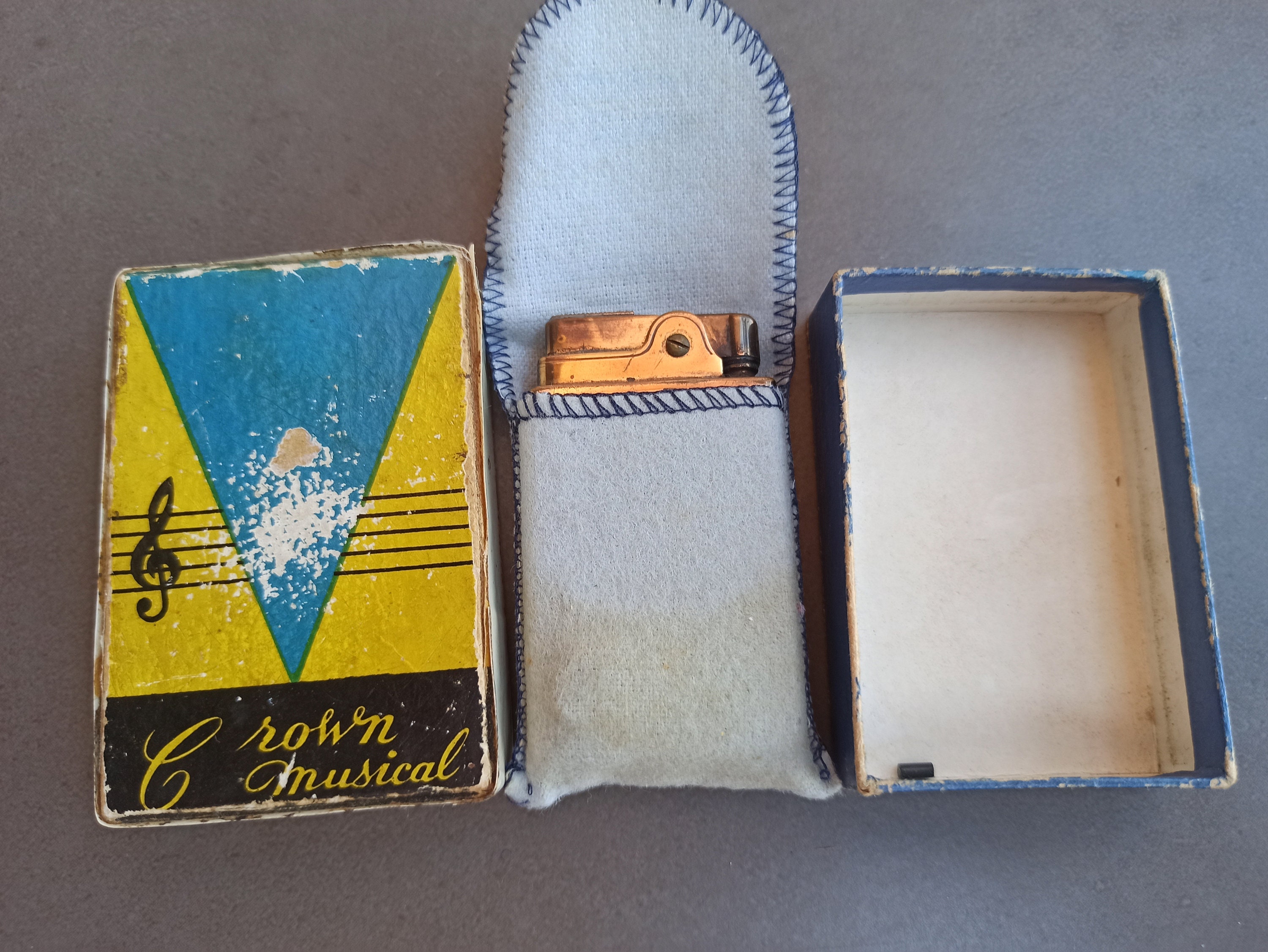 Crown Musical Sankyo Lighter, Sankyo Lighter, Petrol Lighter