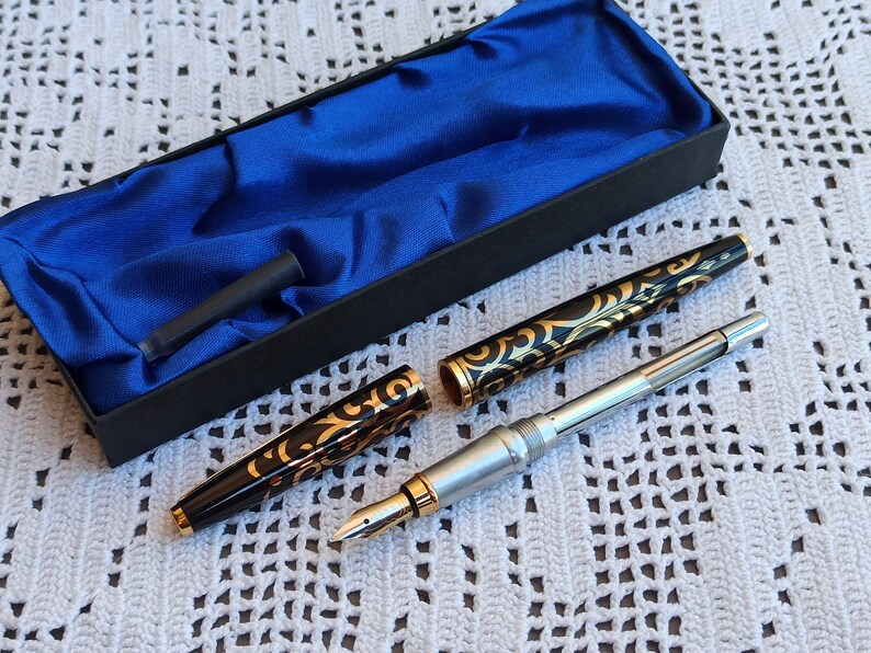 Vintage 18K GP Fountain Pen Fountain Pen Nib 18K GP Vintage Etsy
