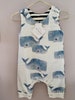 Unisex Romper | Animal Romper | Whale print romper| Baby and Toddler Outfits 