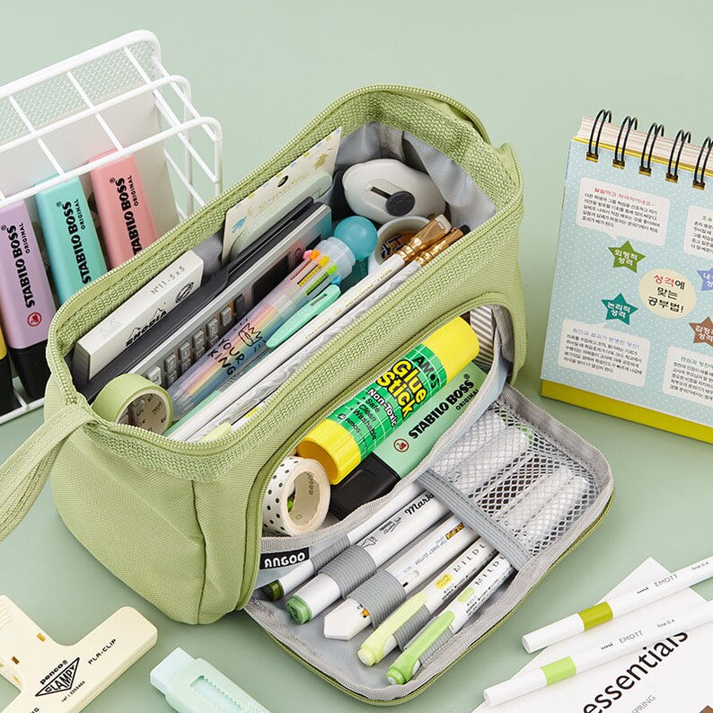 Georgia Girl Pencil Case Big Capacity Students Stationery Pouch Pencil Holder Desk Organizer for Middle High School Office College Student Georgia Girl Pencil Case Big Capacity Students Stationery Pouch Pencil Holder Desk Organizer for Middle High School Office College Student