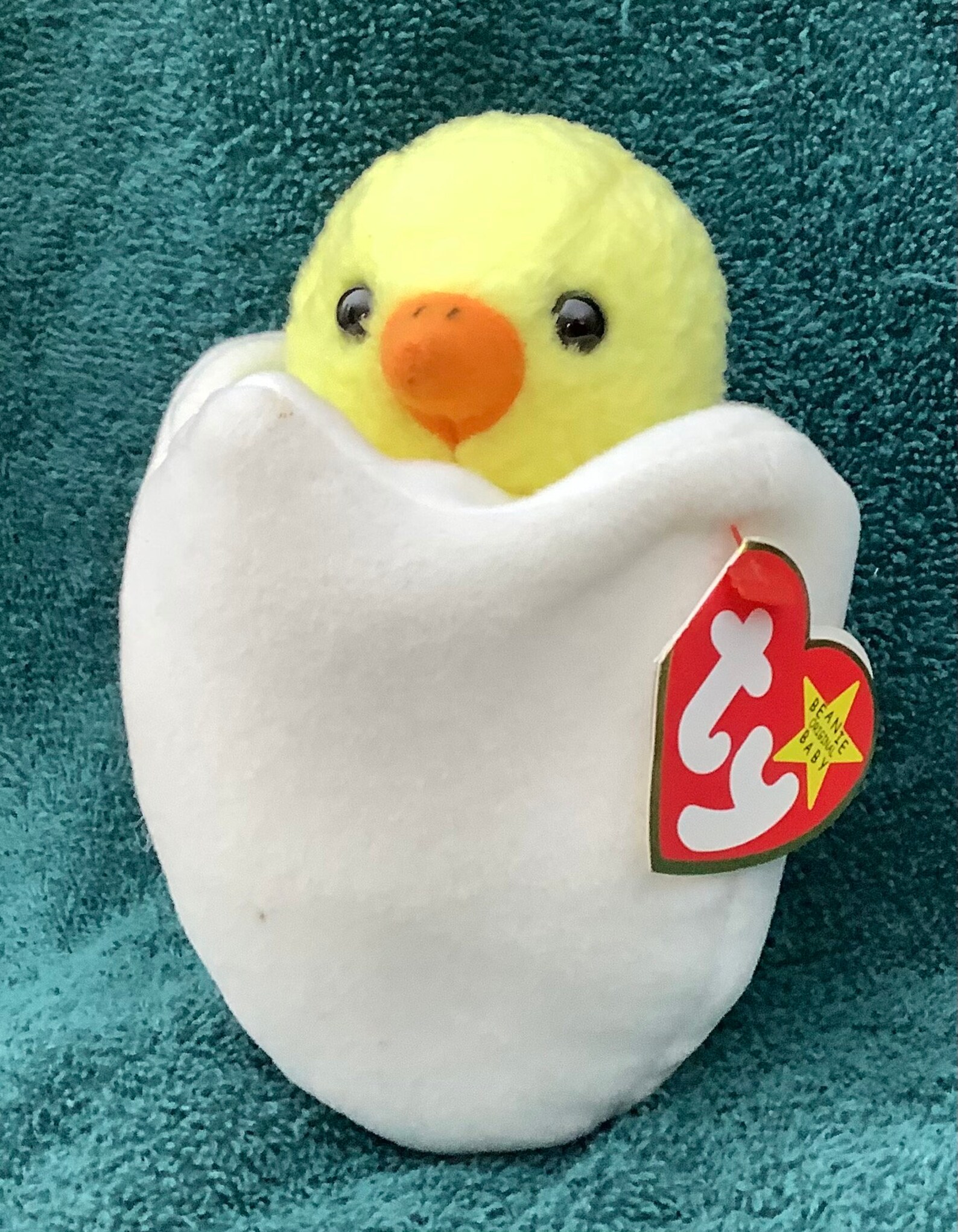 Eggbert TY Beanie Baby Eggbert the Hatching Chick | Etsy