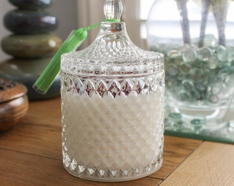 Crystal Geo Candle