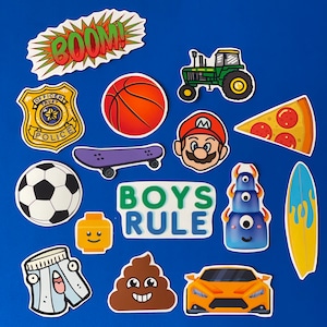 Paquete de pegatinas de aventura de Fun BOYS