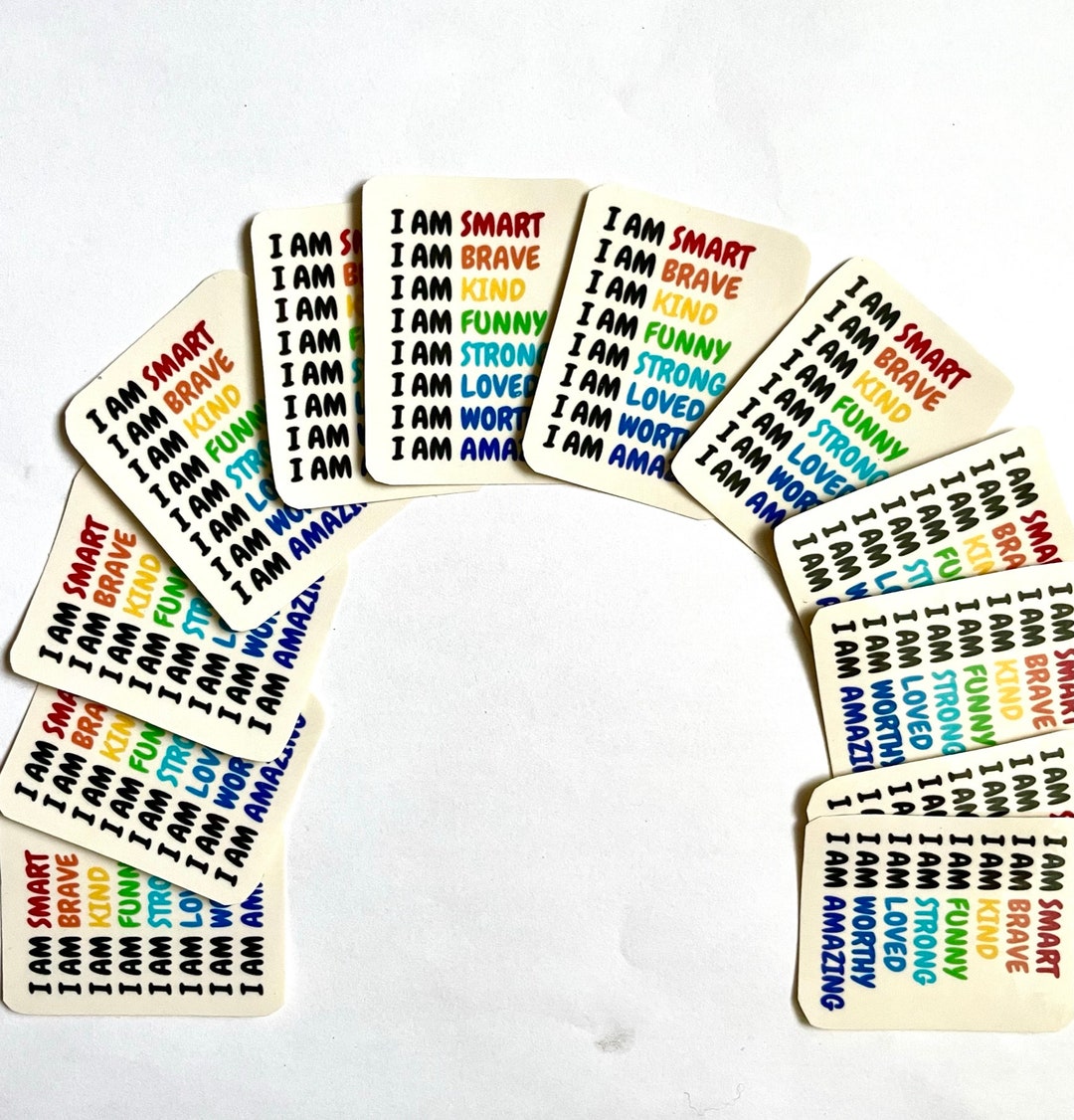 I AM Affirmation Sticker - Etsy