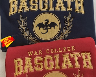 Vierter Flügel Besticktes Sweatshirt, Basgiath War College, Drachenreiter, Violet Sorrengail, Rebecca Yorros, Xaden Riorson, Fantasy Reader
