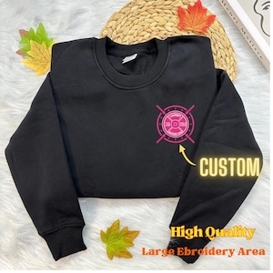 Custom Embroidered Sweatshirt/Hoodie for Gym Club, Workout Sweater, Sweatshirt For Gym Lovers, Gym Gifts
