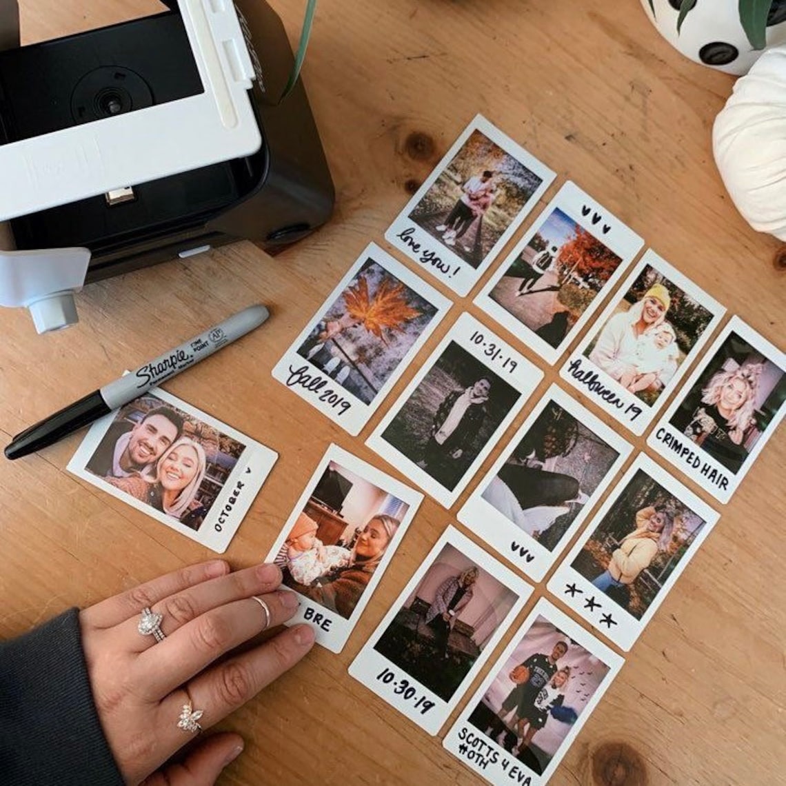 Custom Polaroid Prints Instax Mini Personalized Photos Etsy