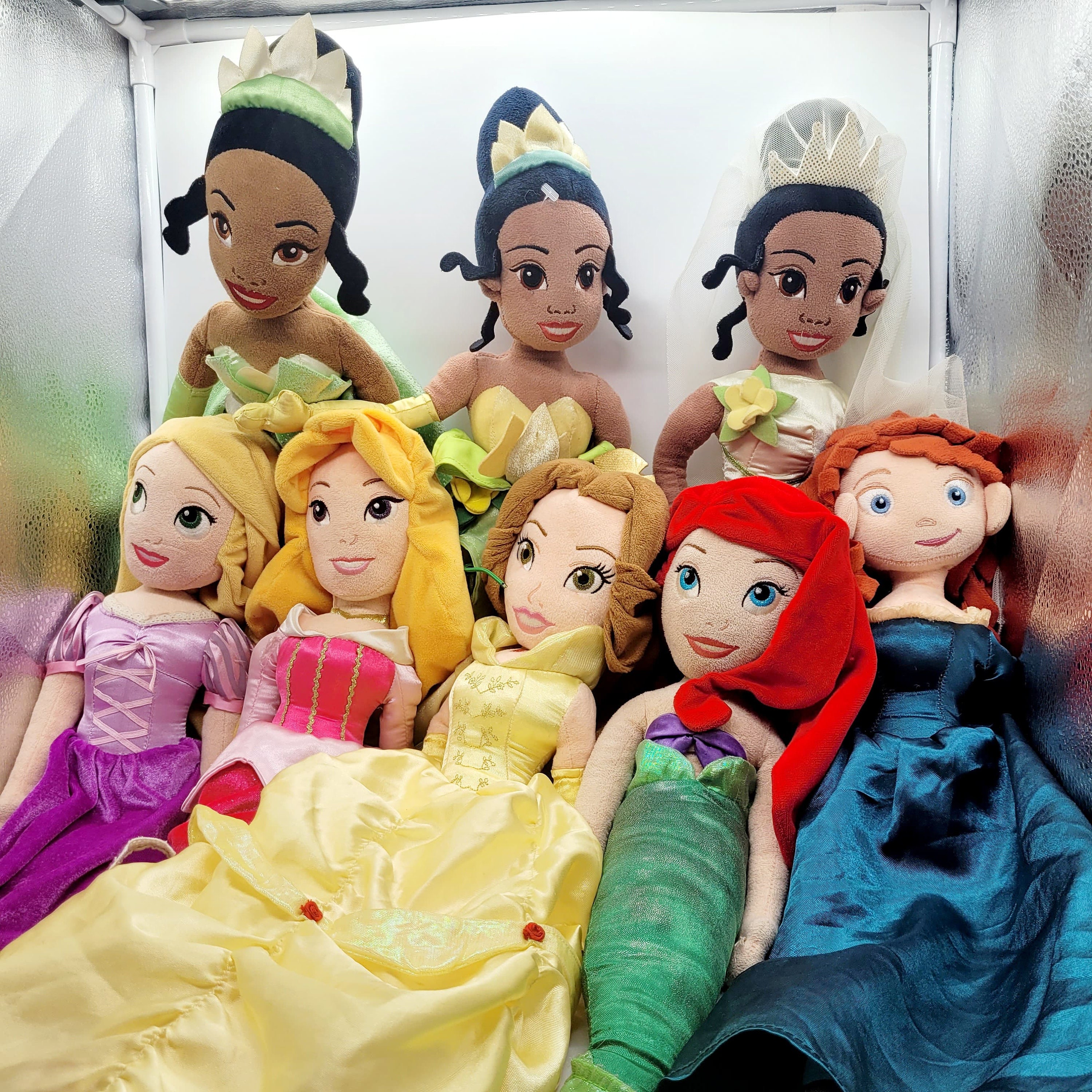 disney princess plush doll collection