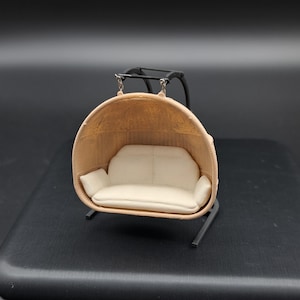 Rattan swing  1:48 scale DIY KIT