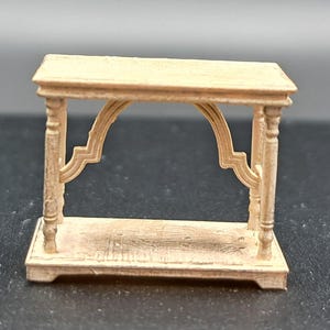 Decorative Side table  1:48 scale  DIY KIT