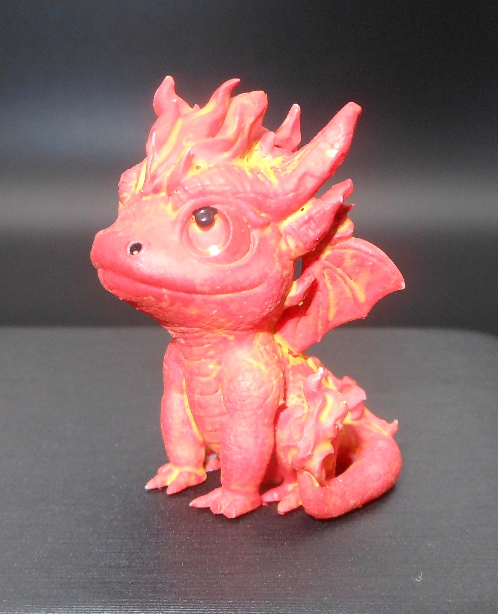 3D Printed Fire Dragon 1:48 Scale DIY KIT - Etsy