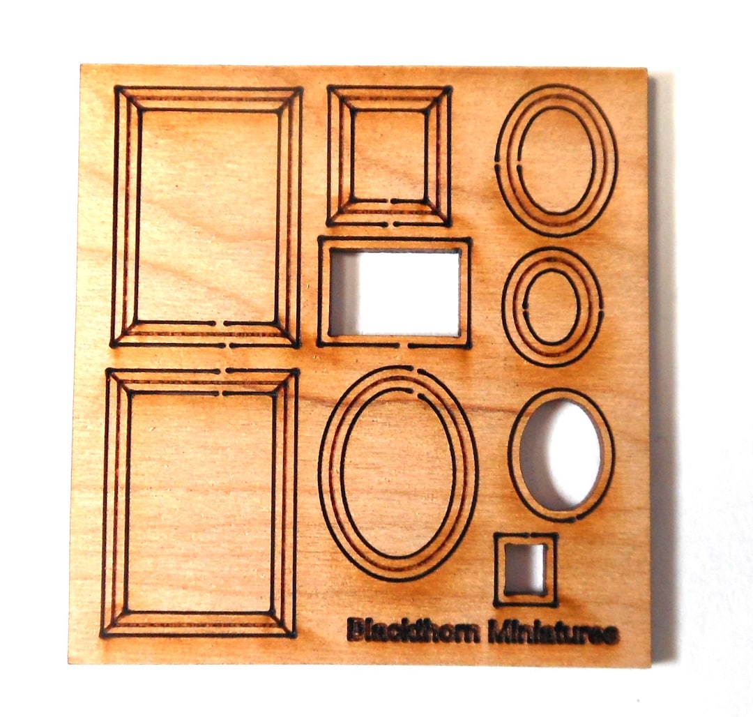 1:48 Scale Picture Frames DIY Kit - Etsy