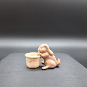 3D printed Bunny Planter  1:48 Scale DIY KIT