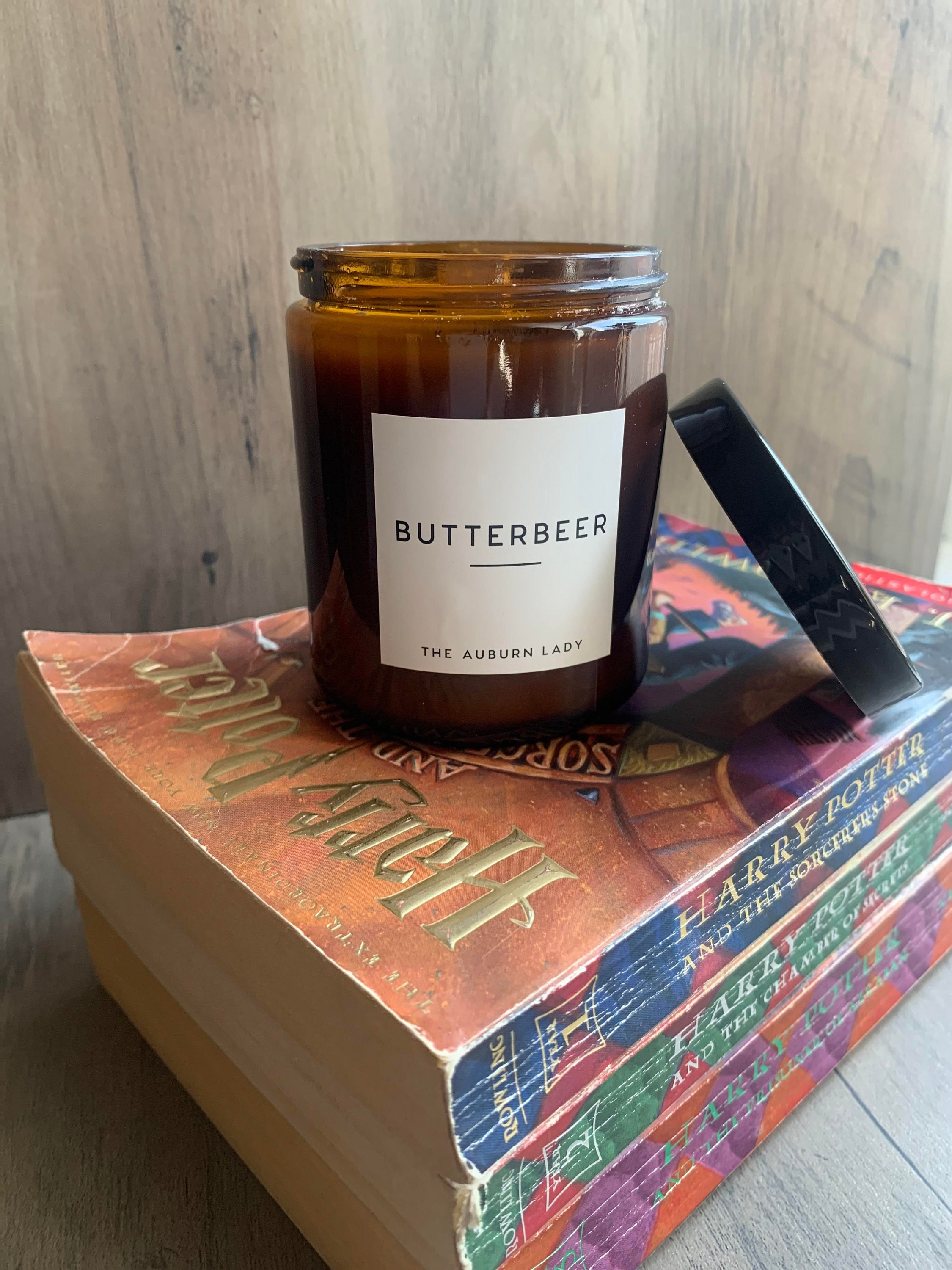 Butterbeer Candle Etsy