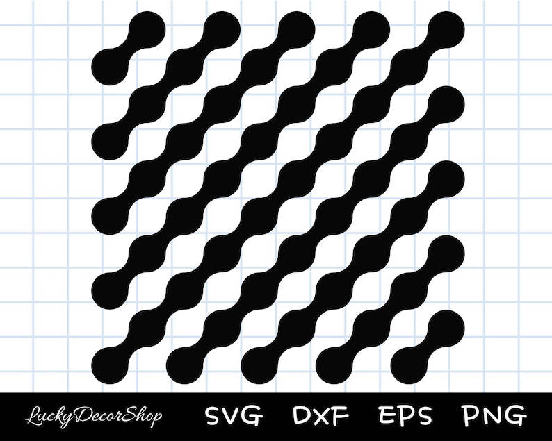 Wavy Line SVG: Curved Cut File (digital Download) - Etsy