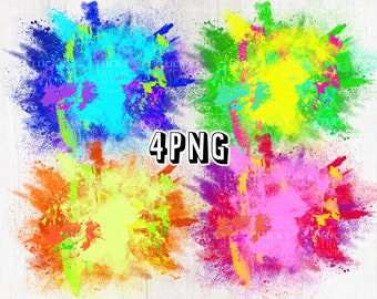 Splatter Background, Colorful Paint Splatter PNG, Sublimation, Printing Background, Sublimation Designs