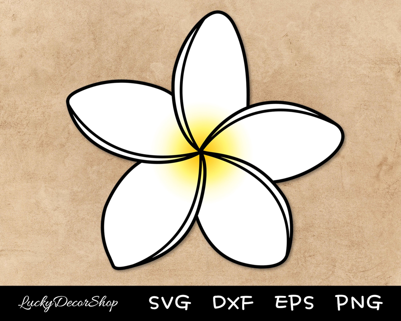 Plumeria SVG Layered Plumeria Flower SVG Hawaii Flower SVG - Etsy