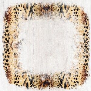 Cheetah background png, Leopard PNG Backsplash, Leopard Frame, sublimation design, Sublimation Background