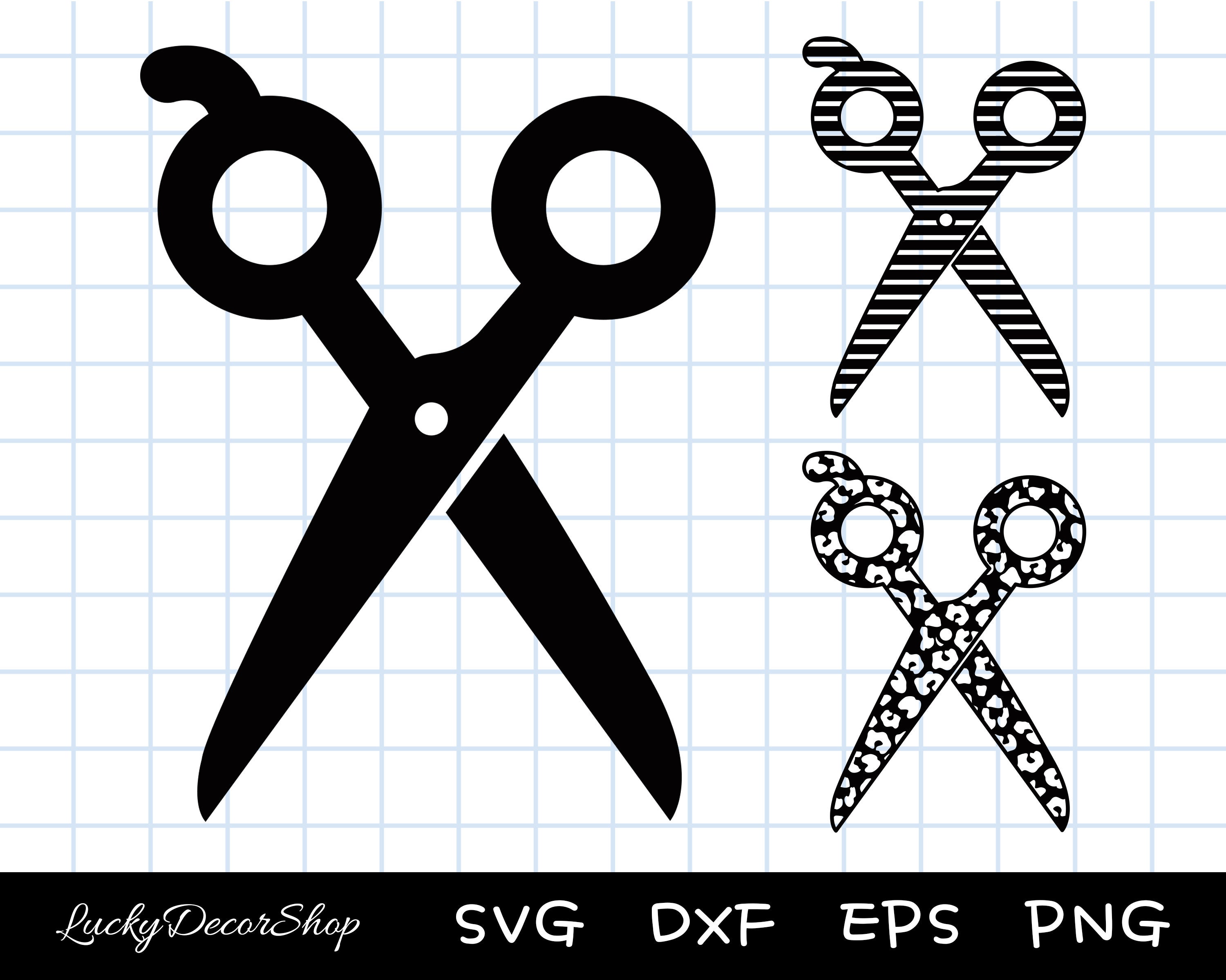 Comb and Scissors SVG file - SVG Designs | SVGDesigns.com