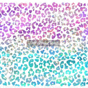 Holographic Leopard PNG, Leopard Background Png, Sublimation Background, Background png, Holographic png