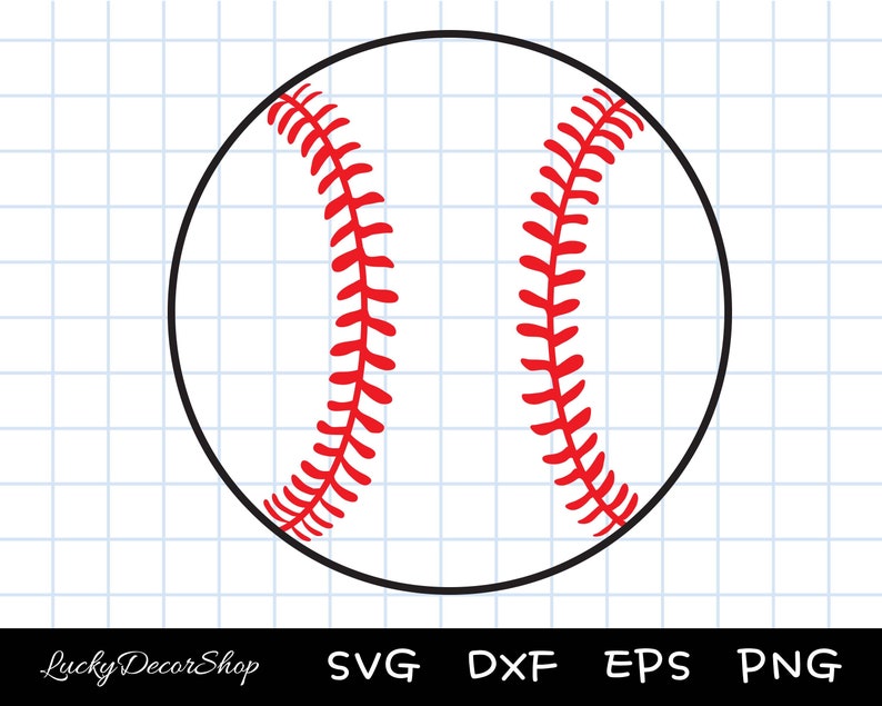 Baseball Outline Svg Baseball Svg Baseball Monogram SVG Cut Etsy