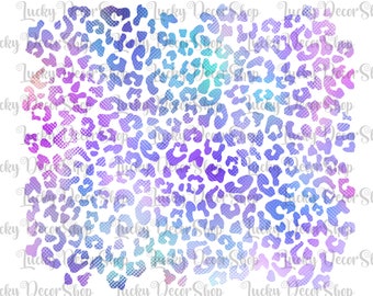 Holographic Leopard PNG, Leopard Background Png, Sublimation Background, Background png, Holographic png