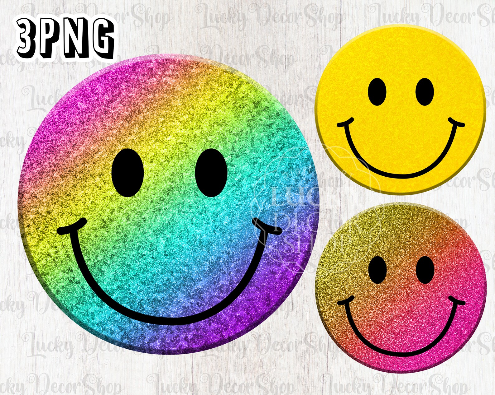 Smile Face PNG: Happy Sublimation Design (digital Download) - Etsy