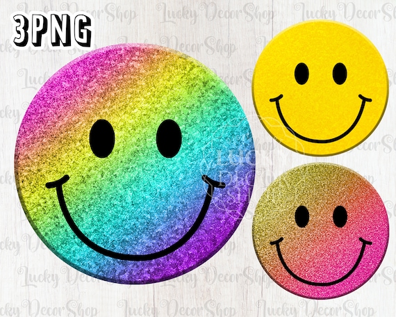 Smiley Shiny Emoji Various Colorful Faces Foil 3/8 Stickers 360 Ct Pkg  New!