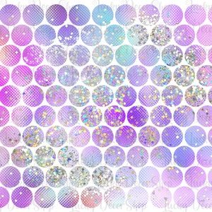 Pastel Holographic Glitter Graphic by Printable Design · Creative