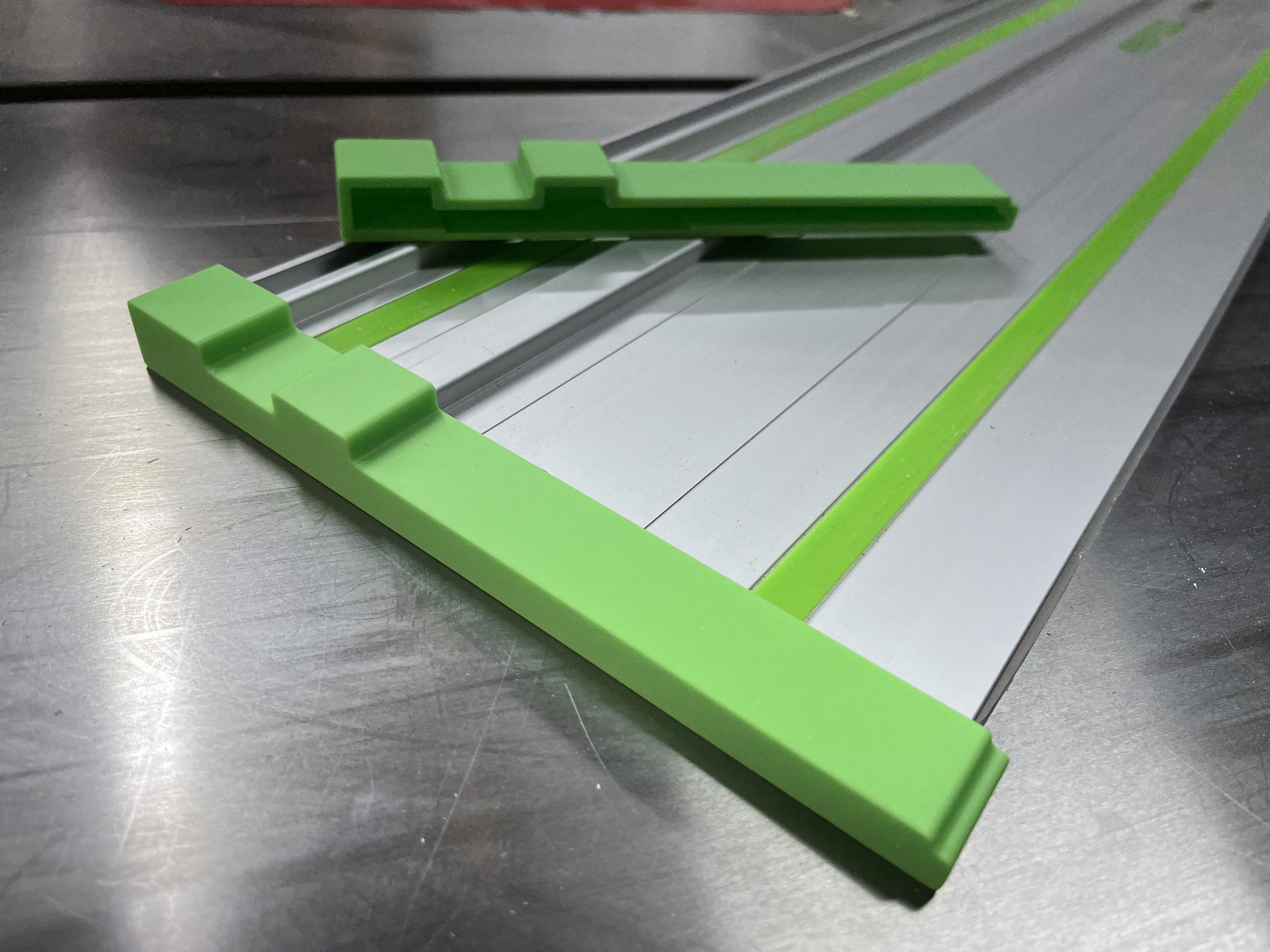 ToolCurve's Guide Rail Protective Caps Compatible With Festool Tracks
