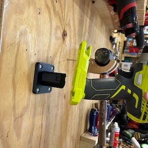 Ryobi 18V Tool Mount | Tool Storage Organizer | 3D Printed