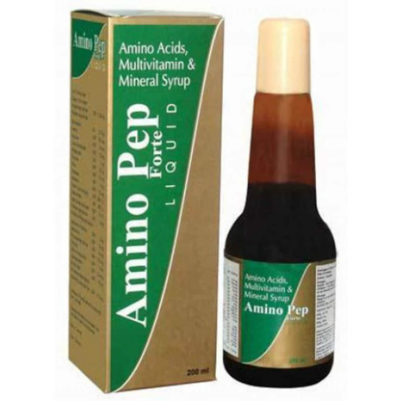 Amino Pep Forte Amino Acids Multivitamin & Mineral Syrup Etsy