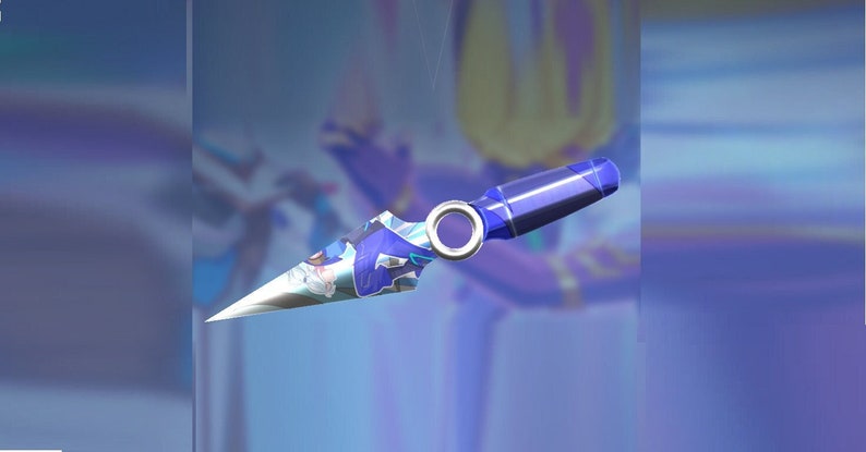 Valorant Go Jett Kunai Knife / 3D Printed / Valorant Cosplay / | Etsy