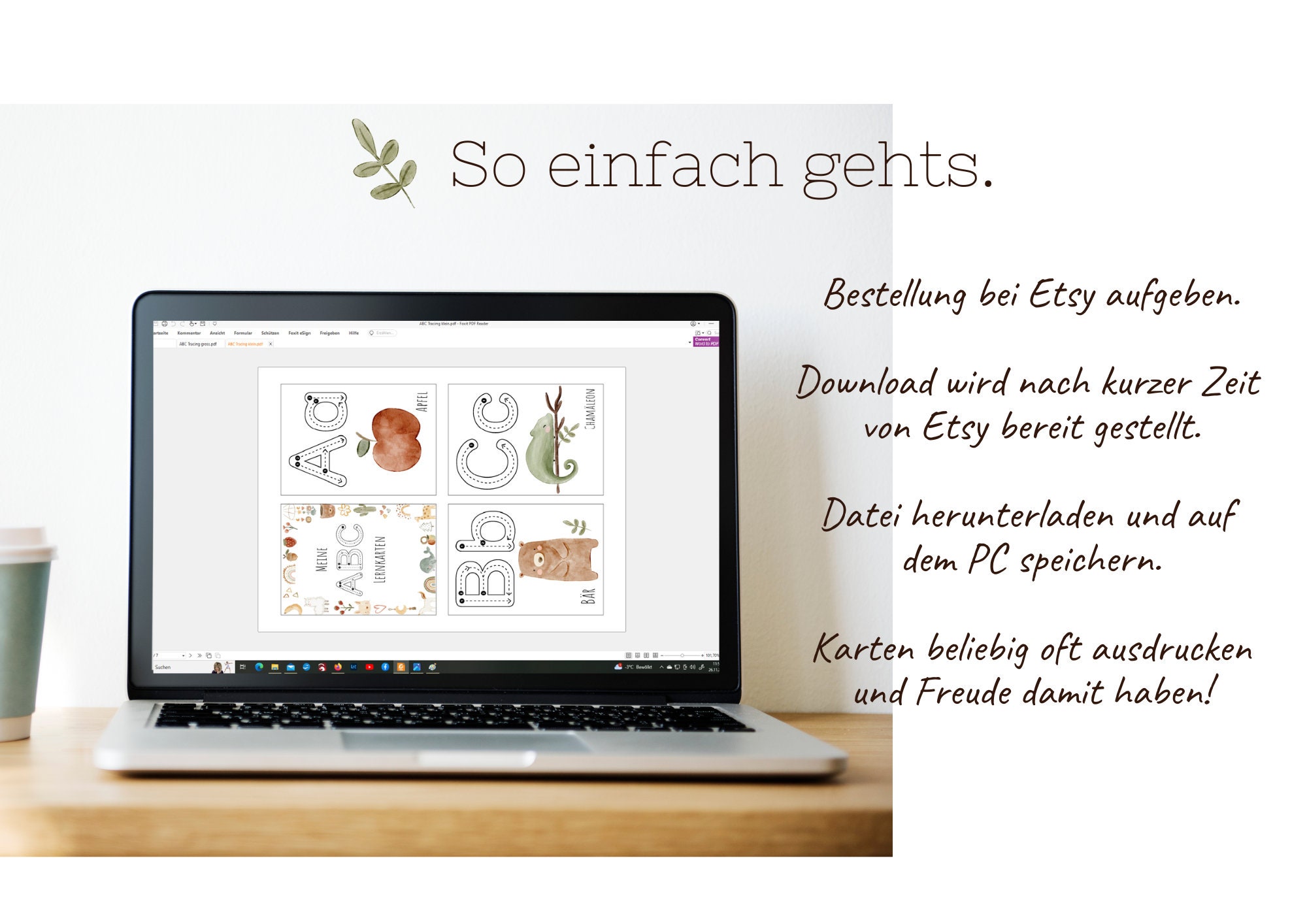  Alphabet Learning Cards to Print Out Pdf, First Writing, Tracing Bildidee 