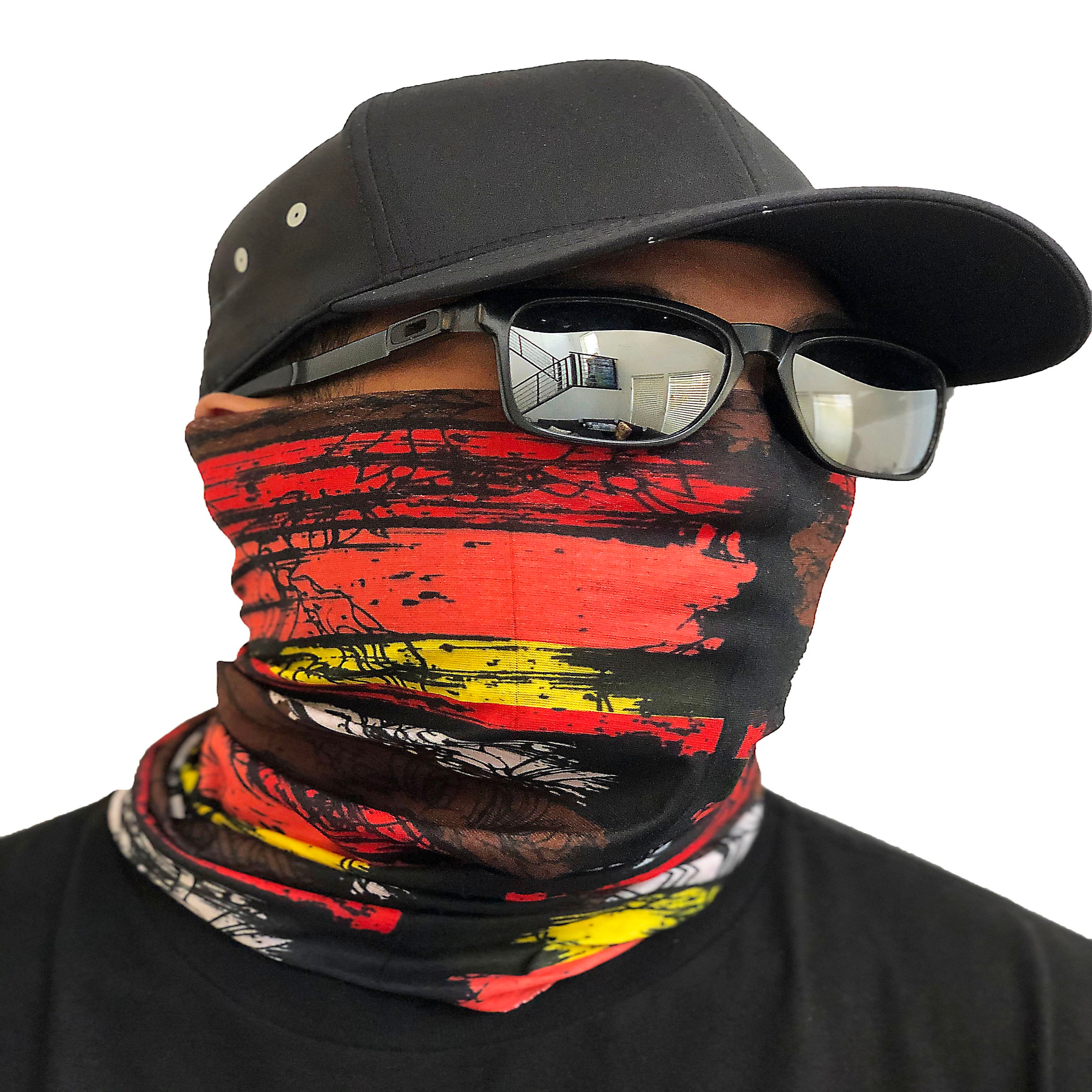 Neck Gaiter Unisex Face Mask Fabric Bandana Lightweight Etsy