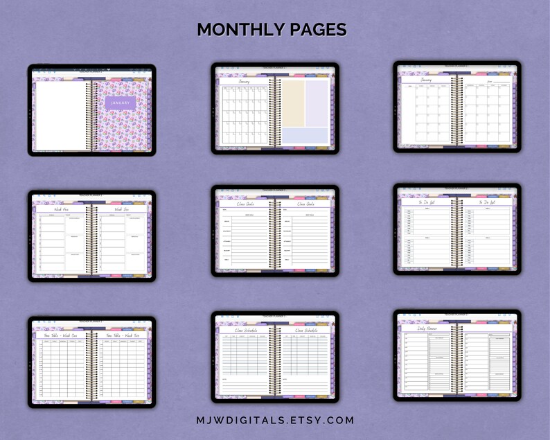Teacher, Digital Planner for Teachers, 202324 School Year, Lesson