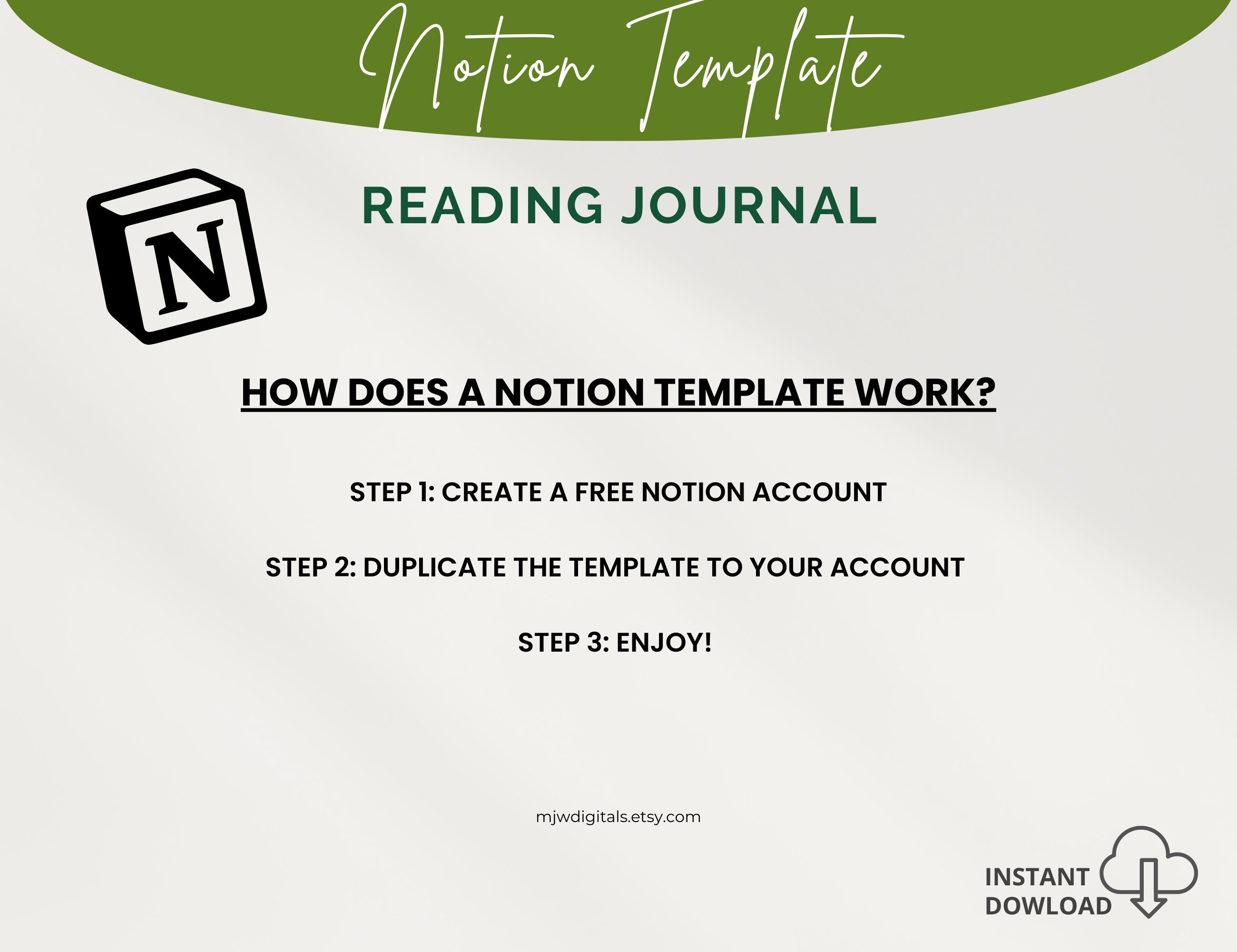 Notion Reading Notes Notion Reading Journal Template – Book Lover Digital Planner (digital ...