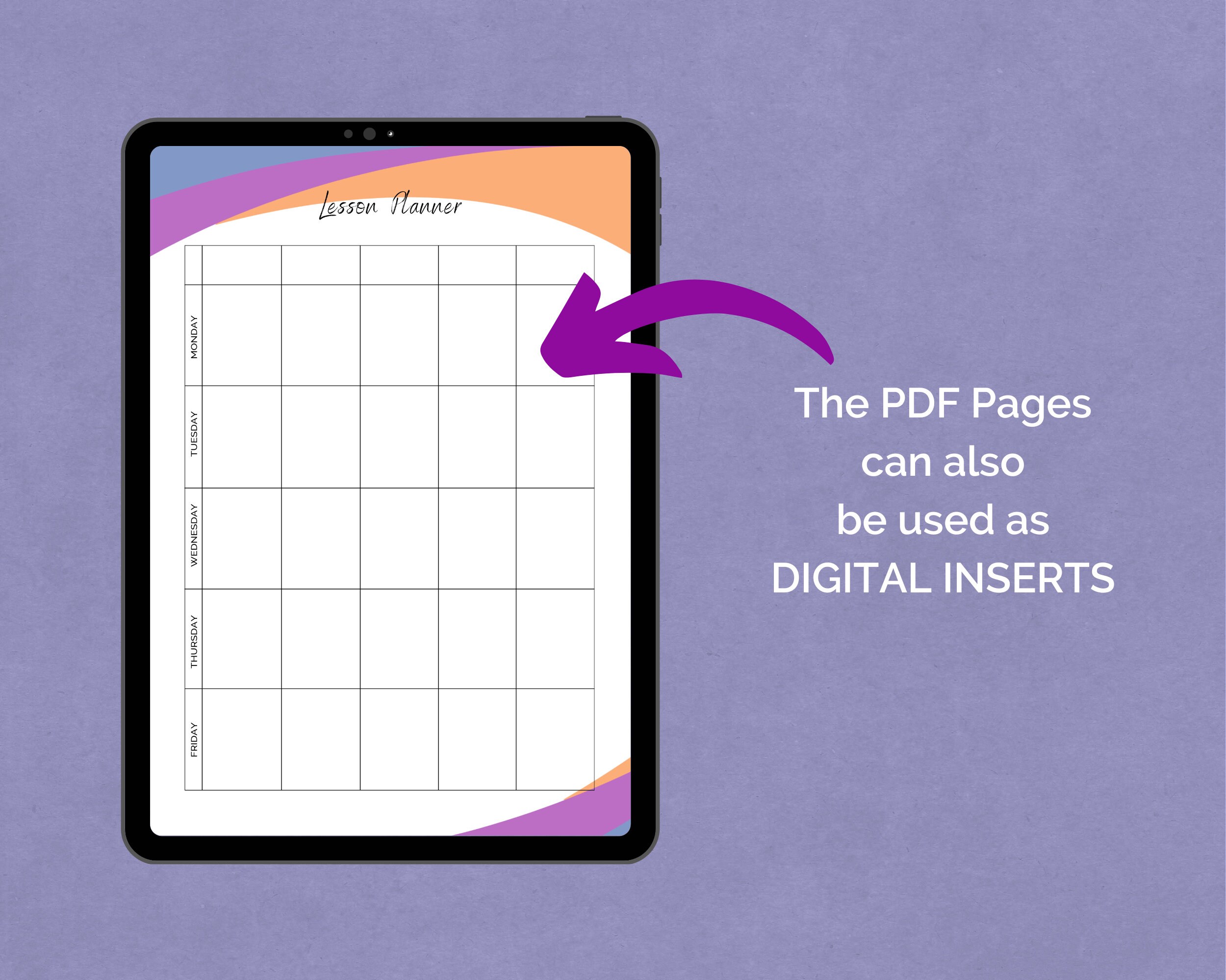 Teacher Planner 2023-24, Printable Planner, Lesson Planner, Academic ...