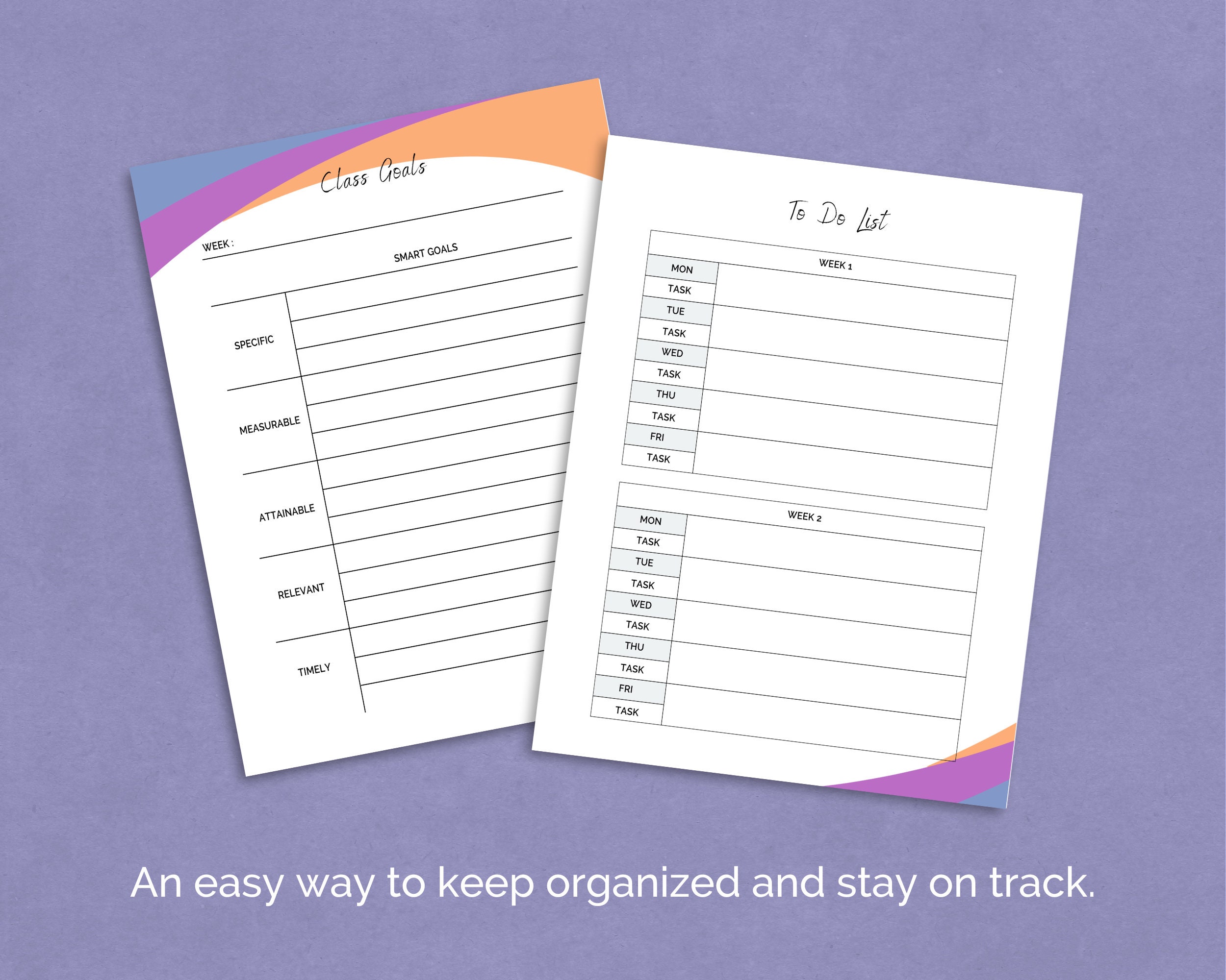 Teacher Planner 202324, Printable Planner, Lesson Planner, Academic