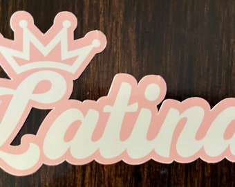 Latina Sticker