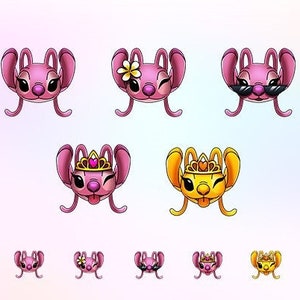 Twitch Loyalty Badges (5 Pack) Pink Sub Badges