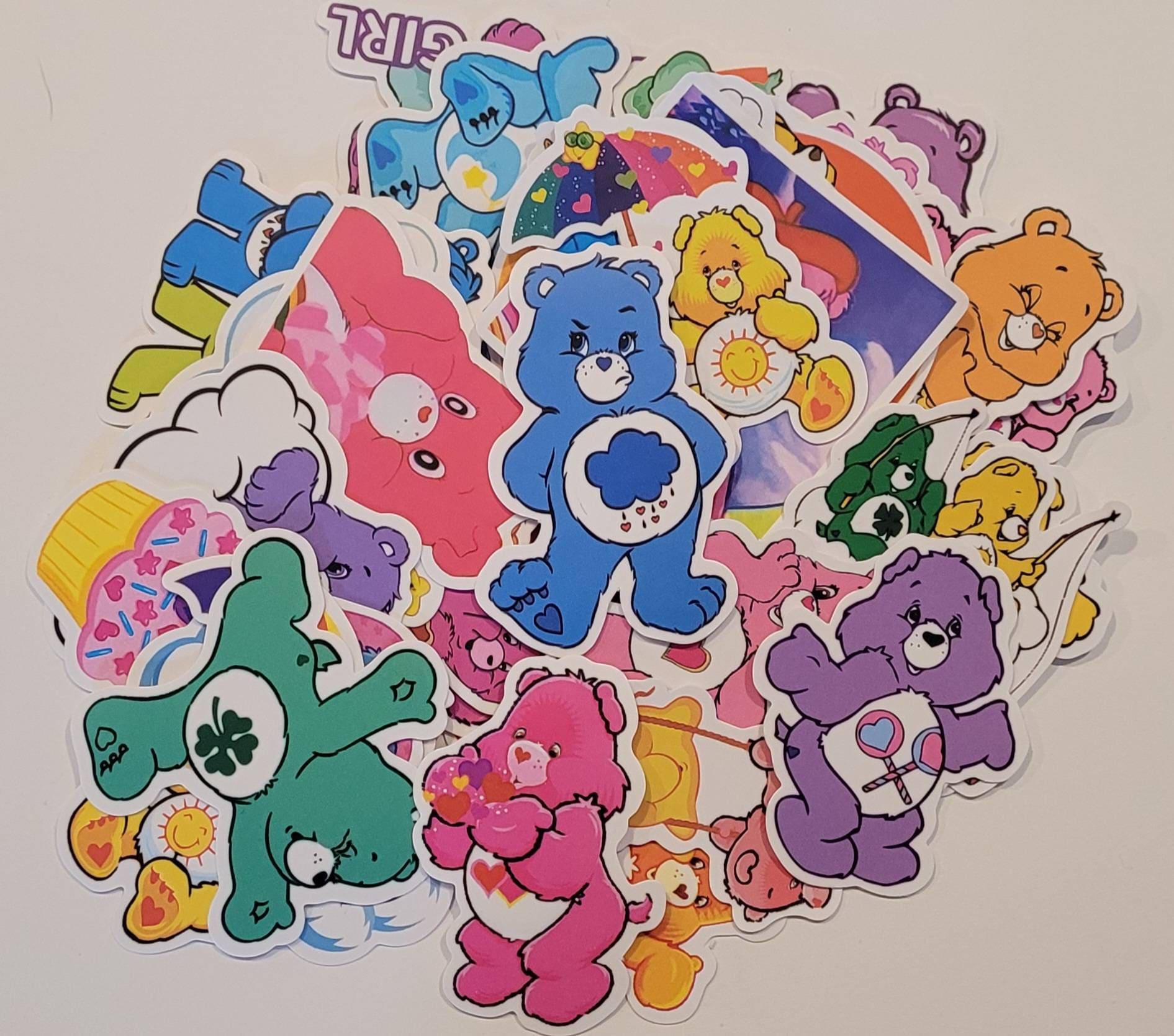 100ct Care Bears Love Yourself Stickers