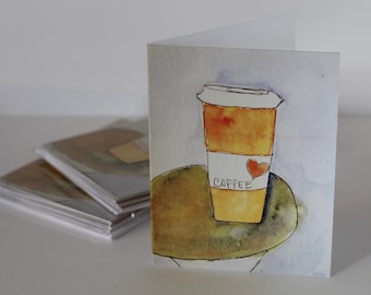 Coffee Table Note Cards (set of 5)