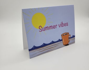 Summer Vibes Notecard